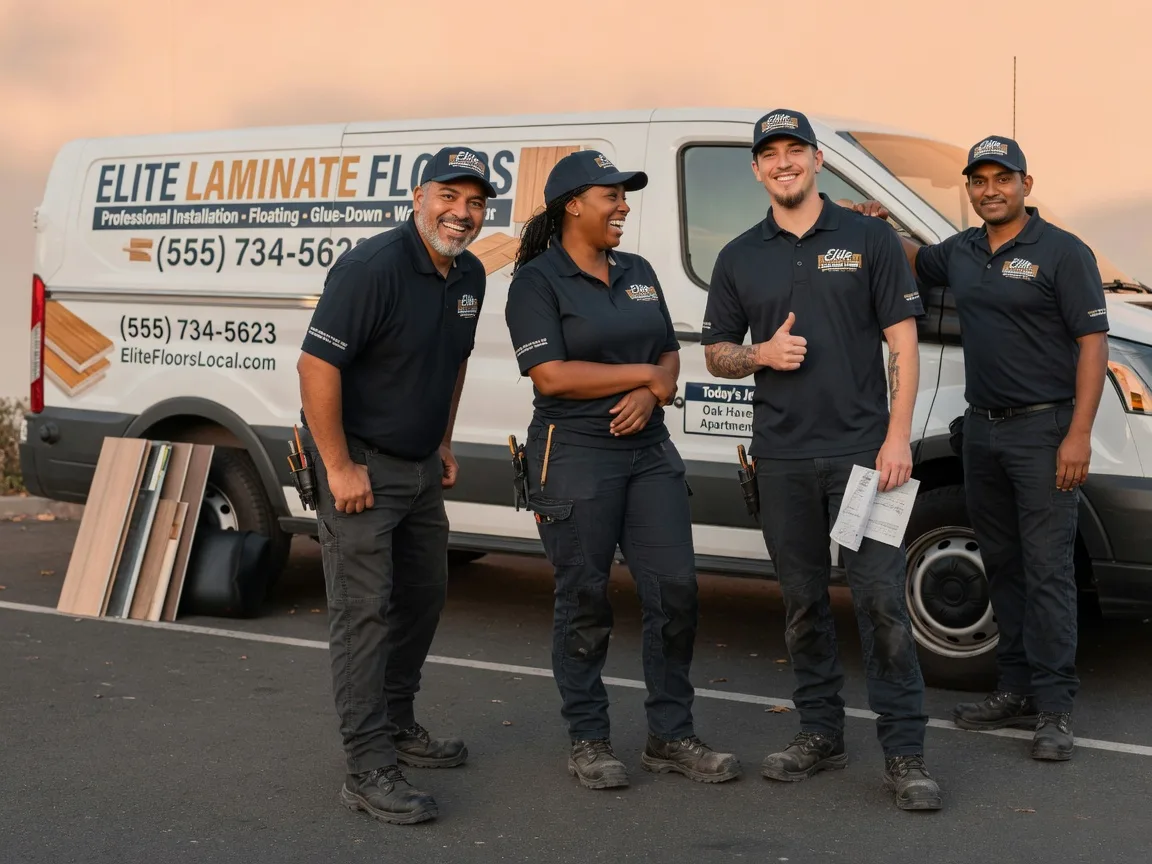 Laminate flooring installation company in Ortonville, MI